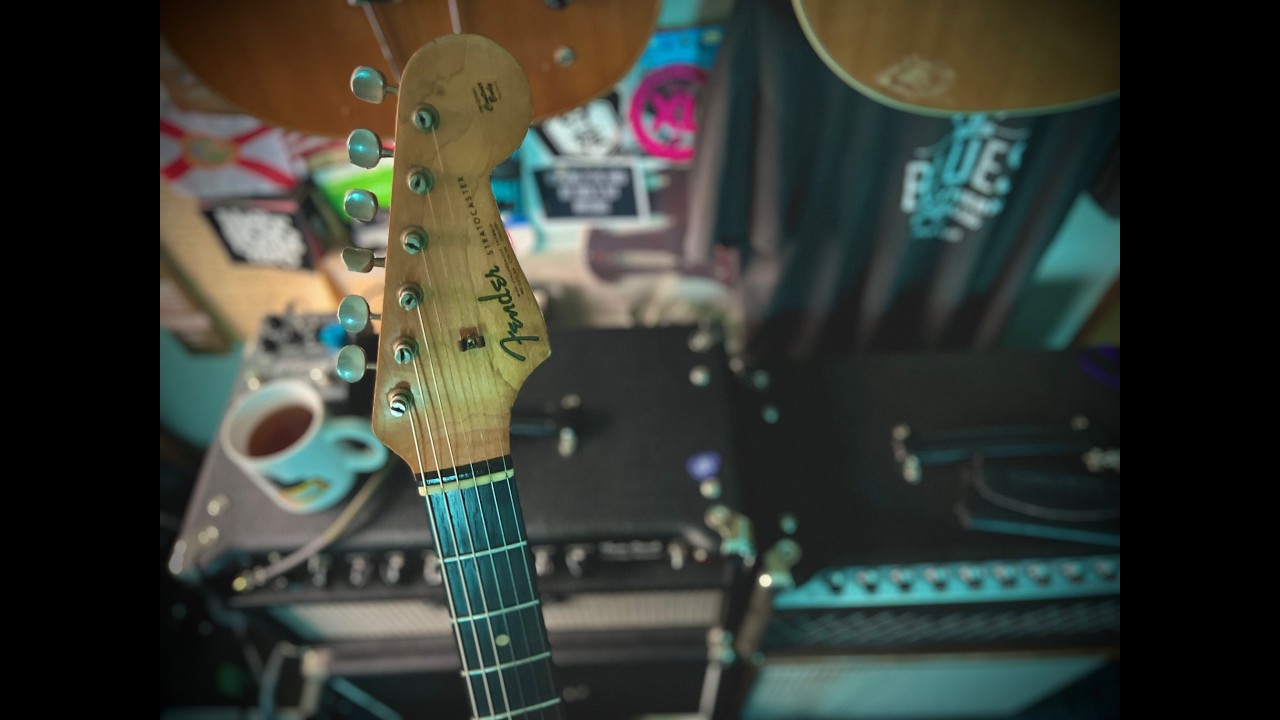 Coffee and Blues! One Guitar Raw Blues!