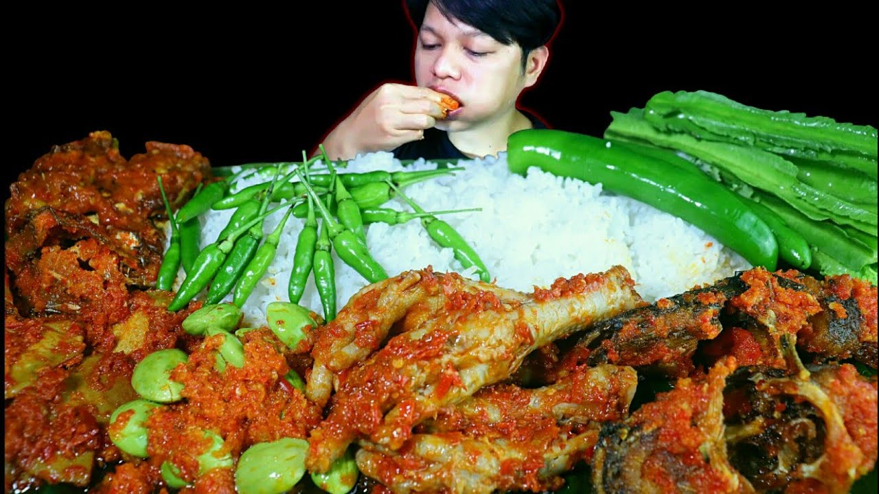 MUKBANG MAKAN PAKE LAUK PEDAS BRUTAL!! || MUKBANG MAKANAN PEDAS INDONESIA || MUKBANG INDONESIA