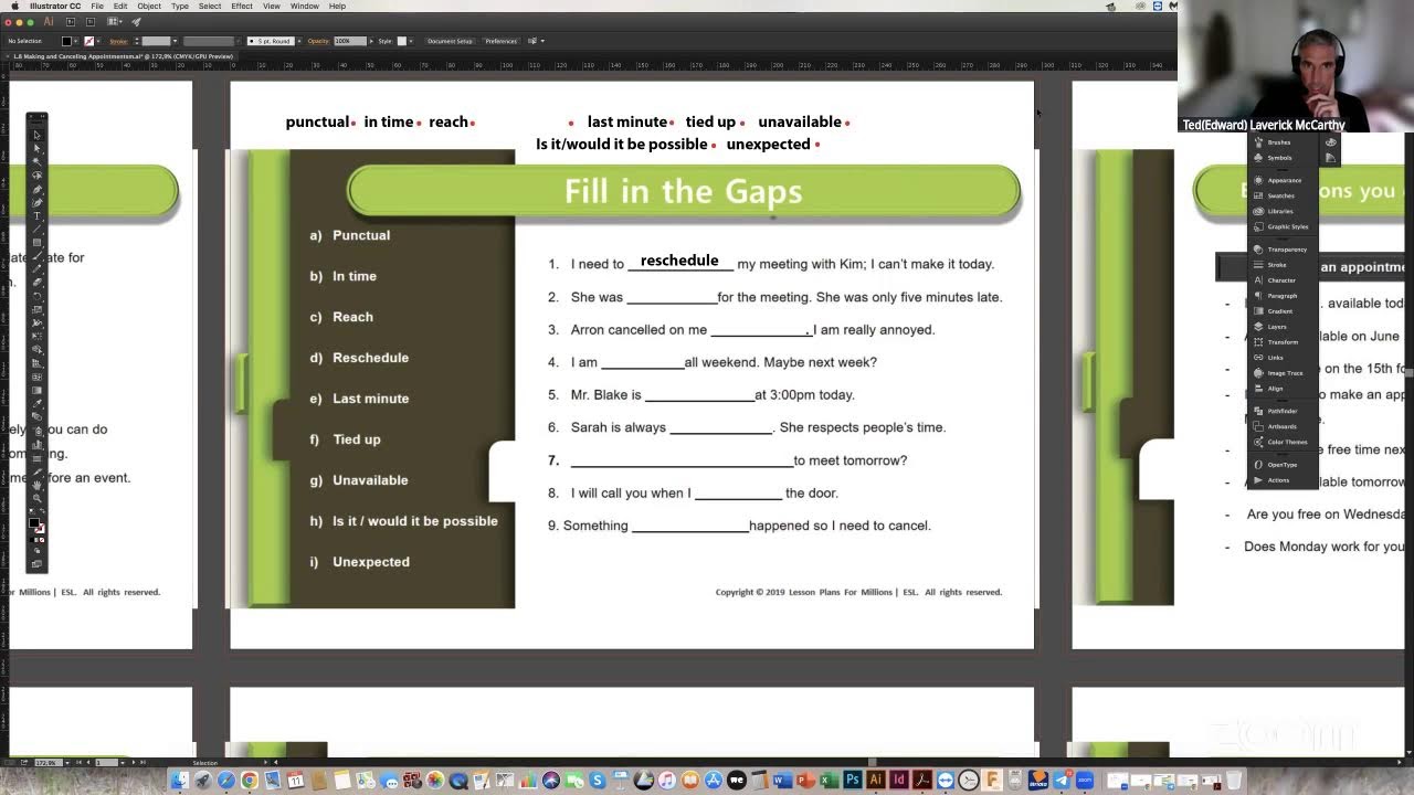 Teacher Ted I 11 Feb  2026 I Making and Cancelling Appointments – English Speaking Class