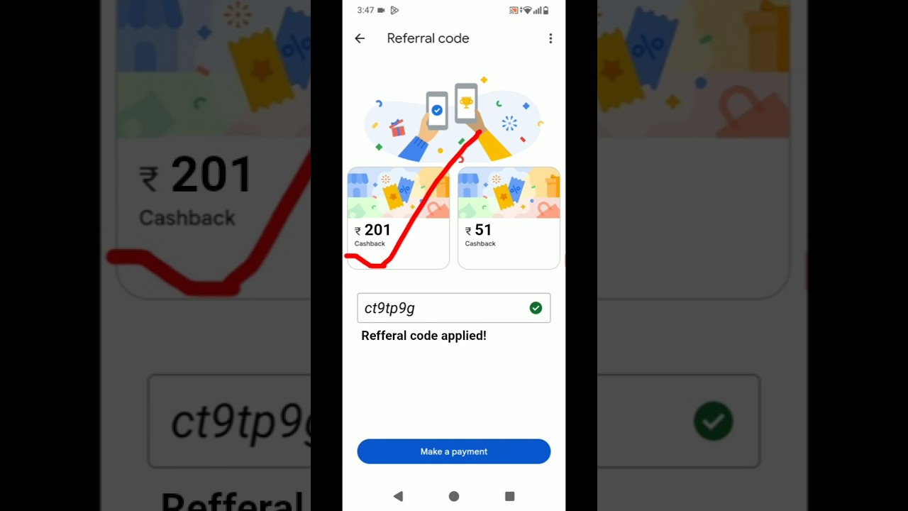 google pay refer and earn | google pay referral code kaise use kare | GPay me refer code kahan daale