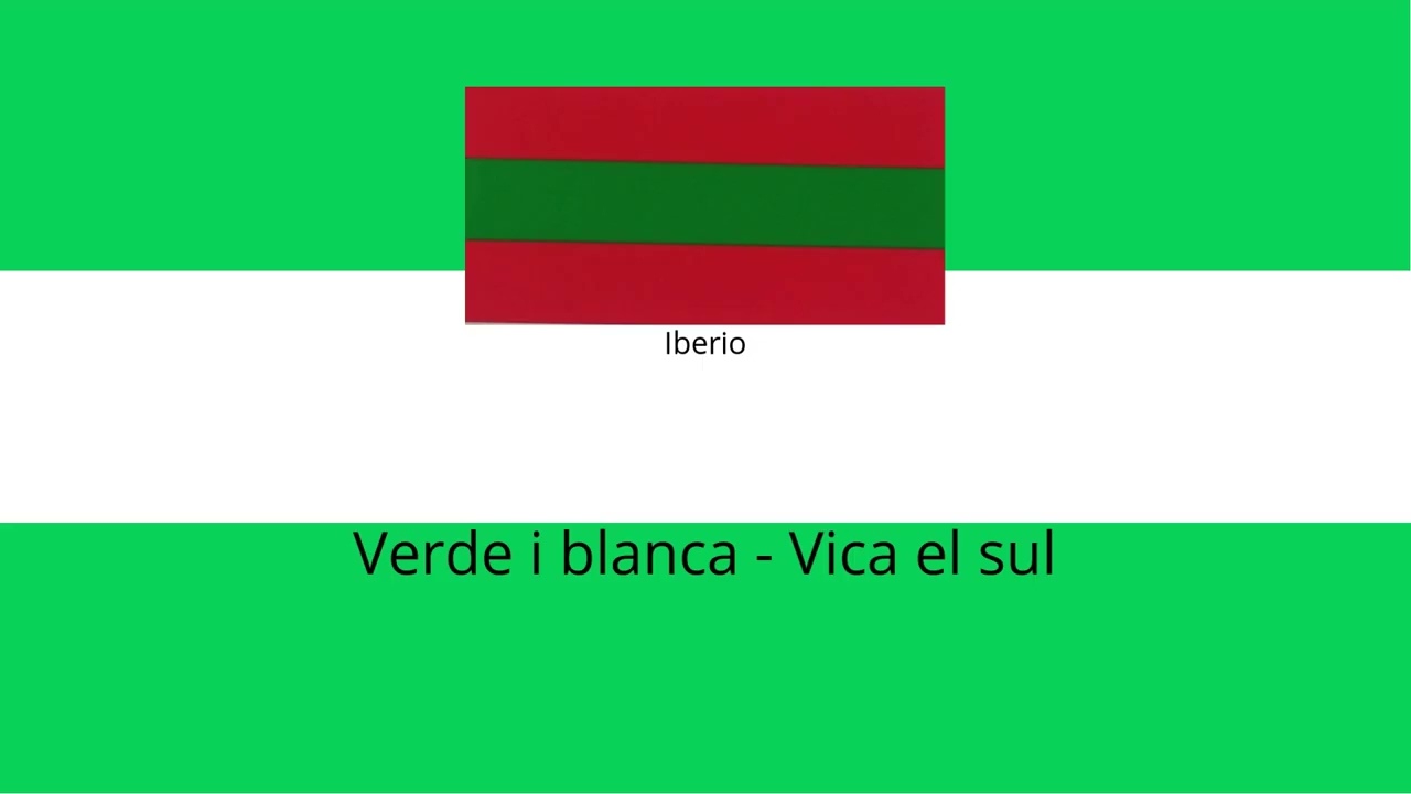 Verde i blanca - Vica el sul