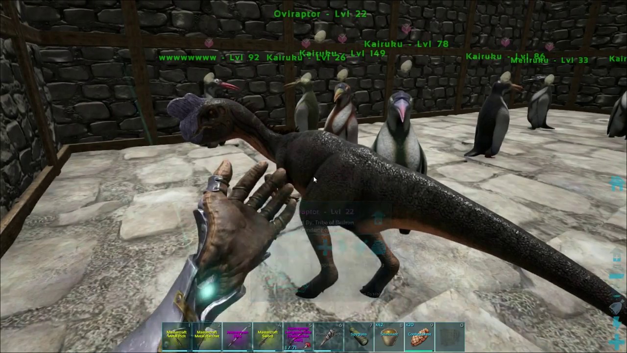 How to stop Oviraptor from moving while wandering - Ark Ragnarok