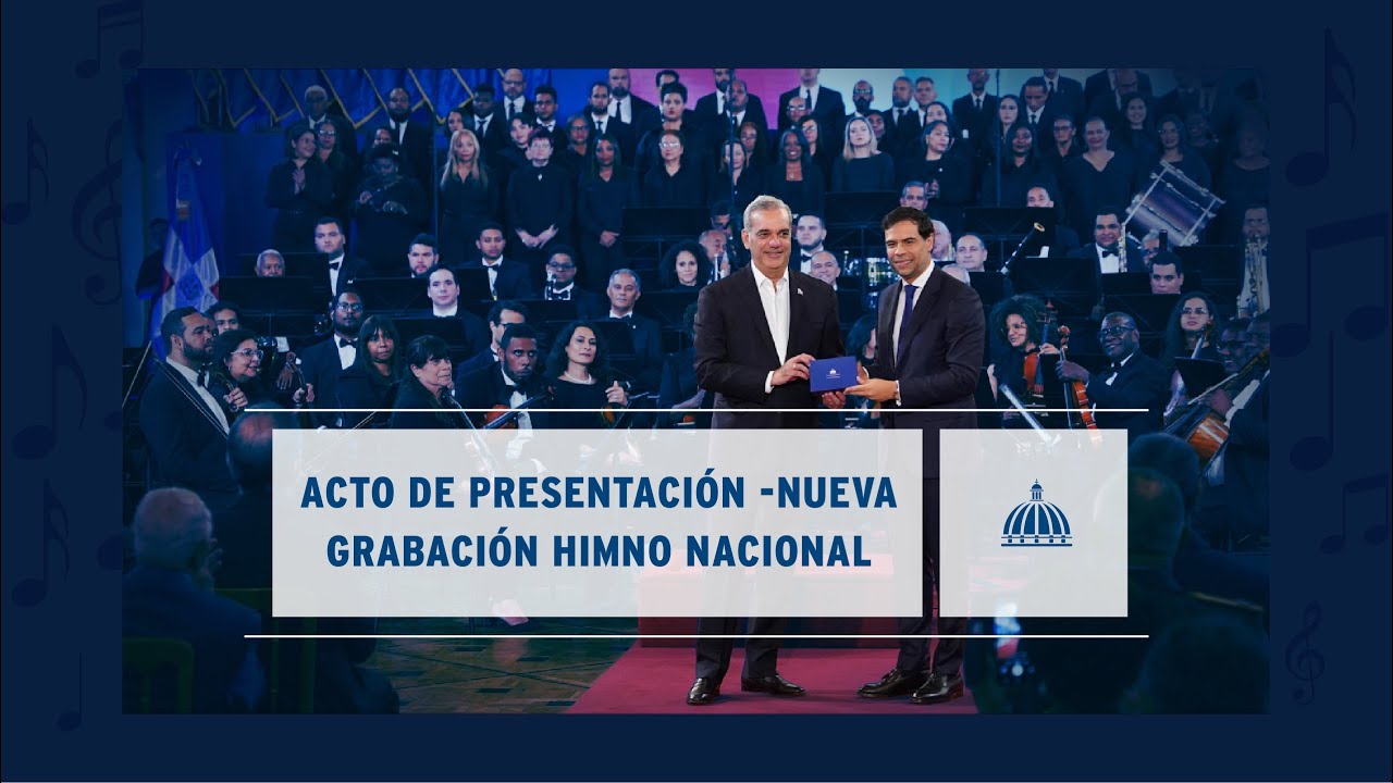 Acto presentación nueva grabación Himno Nacional