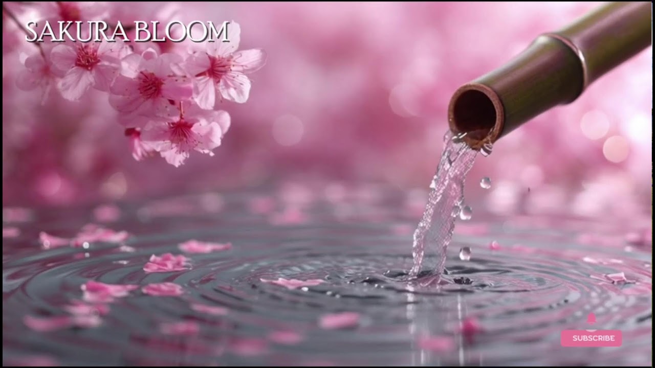🔴 日本の静寂 – 桜ブルーム 癒しのアンビエントサウンドとキャンドルの光