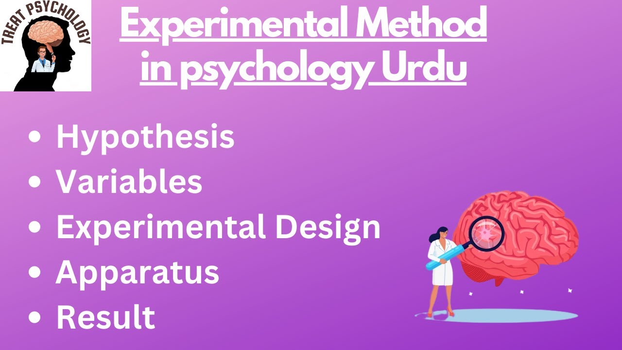 Research Methods in Psychology | Experimental Method in Psychology