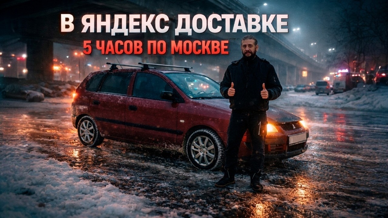 Яндекс Доставка на Своей Машине по МОСКВЕ 5 часов