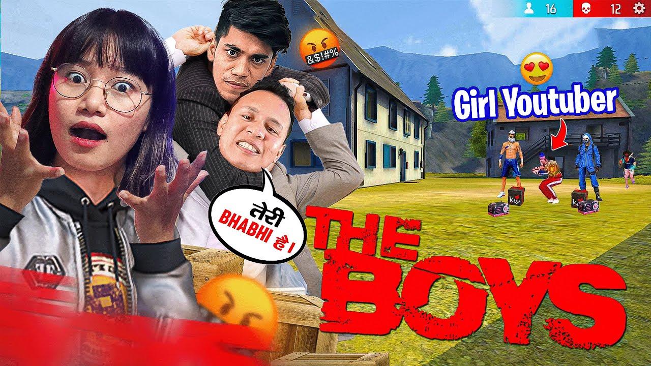 UG Ayush Bhai & Me Fighting For Girl V Badge Youtuber 😜