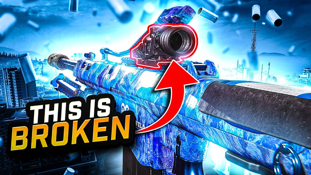 the NO GLINT M82 (.50 Cal) is Broken in WARZONE!! (Insanely OP)