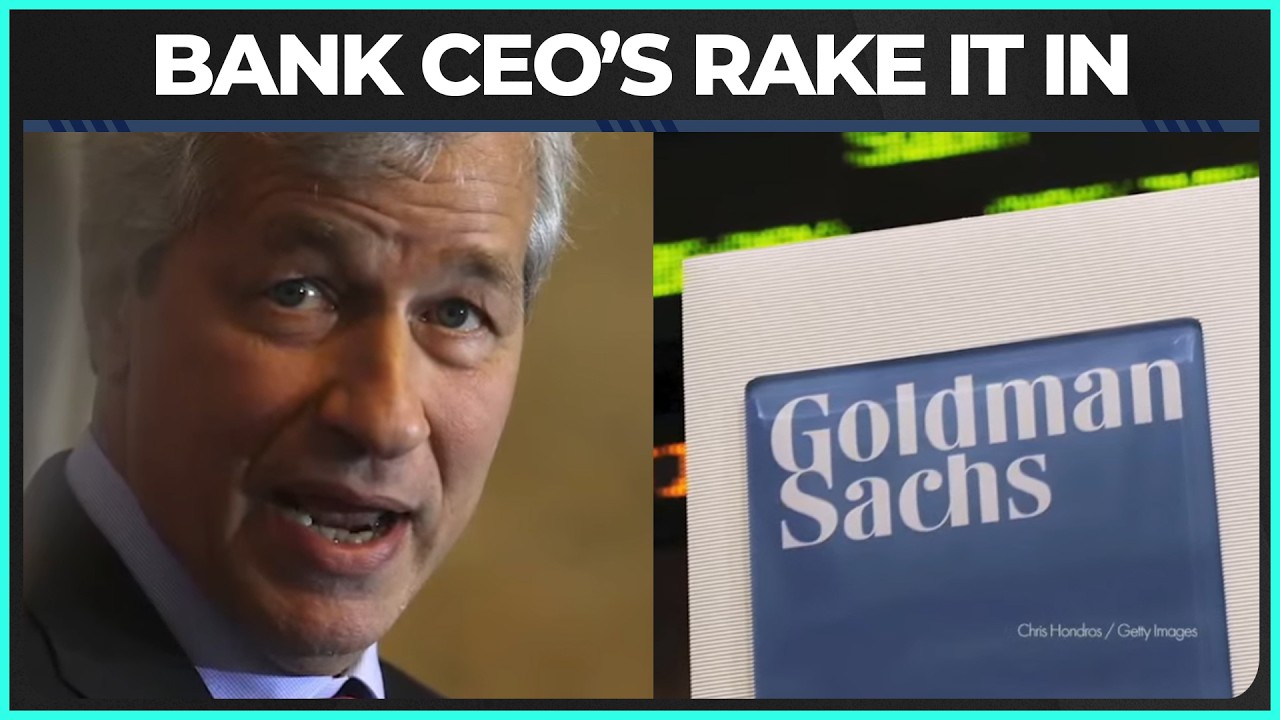 Six Bank CEOs Made Over $40 MILLION EACH In 2025