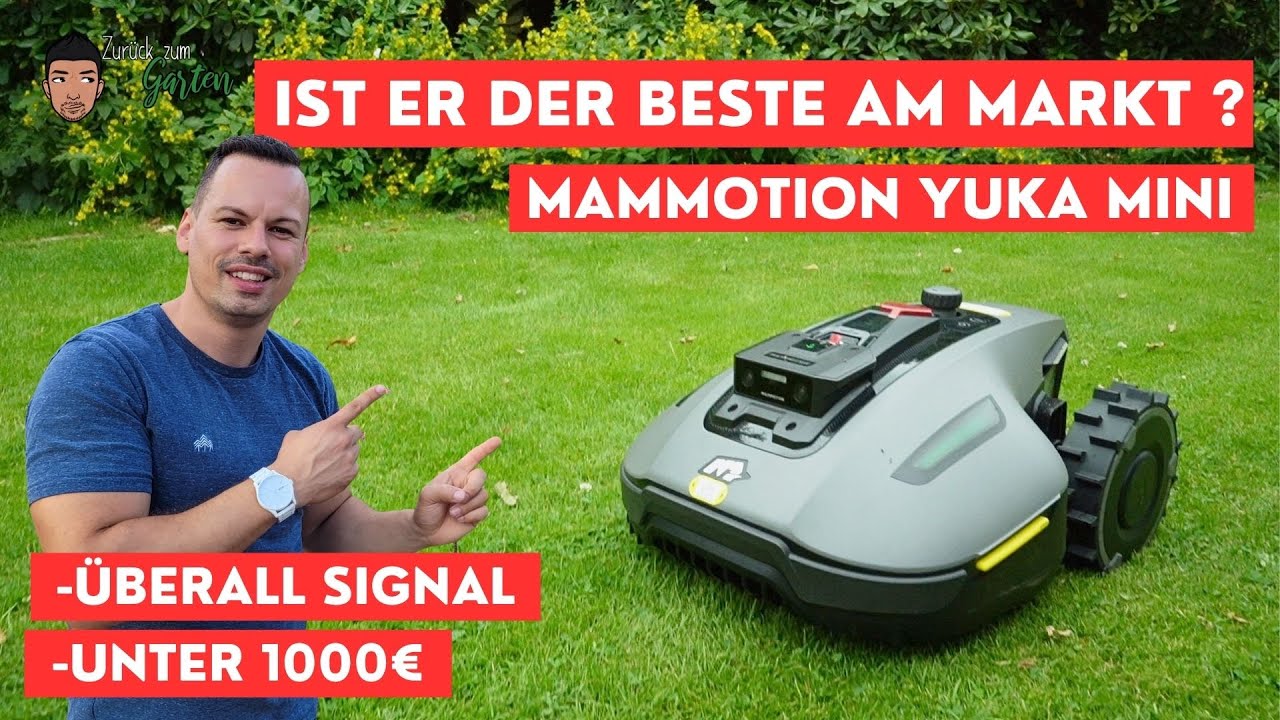 Der Beste Mähroboter ohne Kabel / RTK 2025? YUKA mini für 719.00€ im #PrimeDaySale ein Rasenwunder