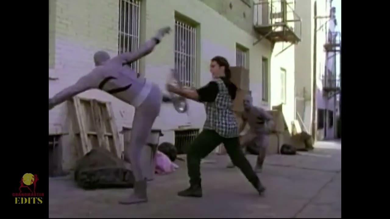 Jason David Frank (RIP) - First Fight Scene VS. Putties in Power Rangers