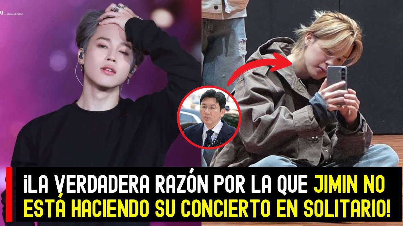 ¡Revelado por fin! ¡La verdadera razón por la que Jimin no está haciendo su concierto en solitario!
