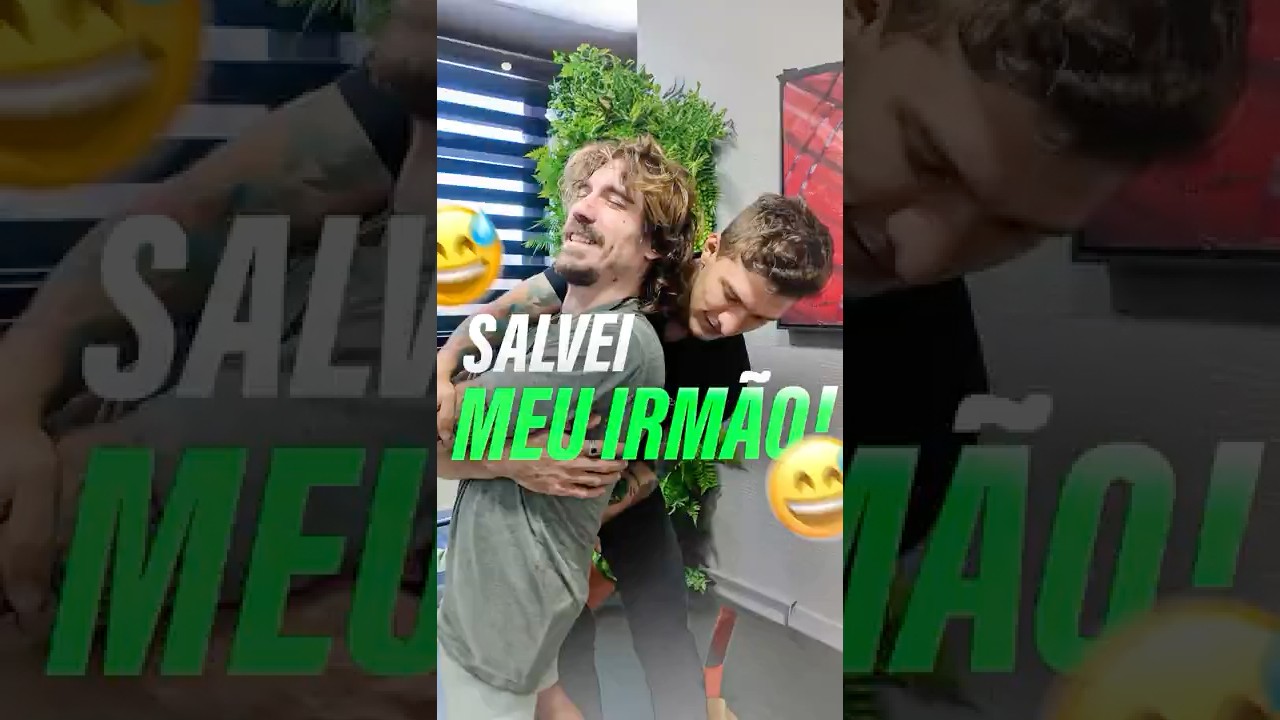 Salvei meu irm&atilde;o!