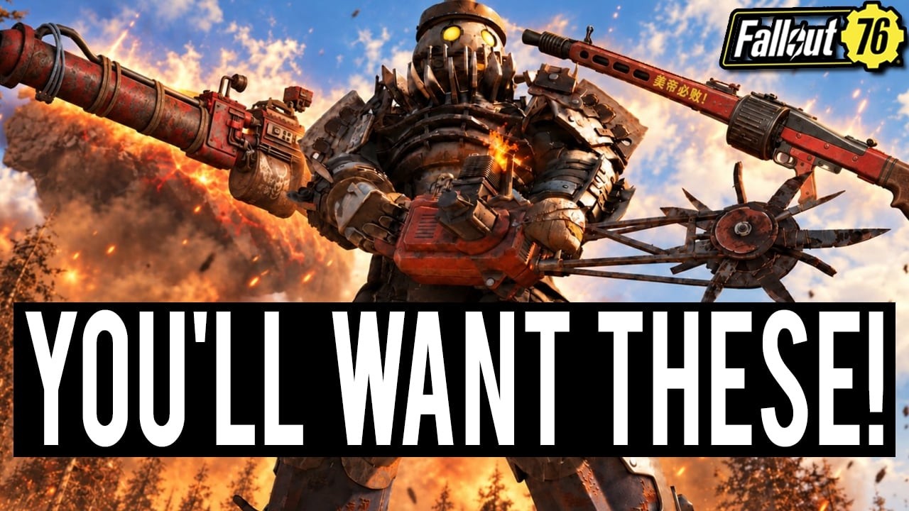 Топ-11 уникальных оружий в Fallout 76, О СУЩЕСТВОВАНИИ КОТОРЫХ ВЫ ДАЖЕ НЕ ПОДОЗРЕВАЛИ!