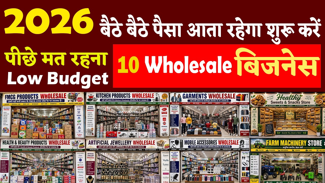 12 Wholesale Business Ideas 2026 | New Small AI Business Ideas | How to Start a Business in 2026
