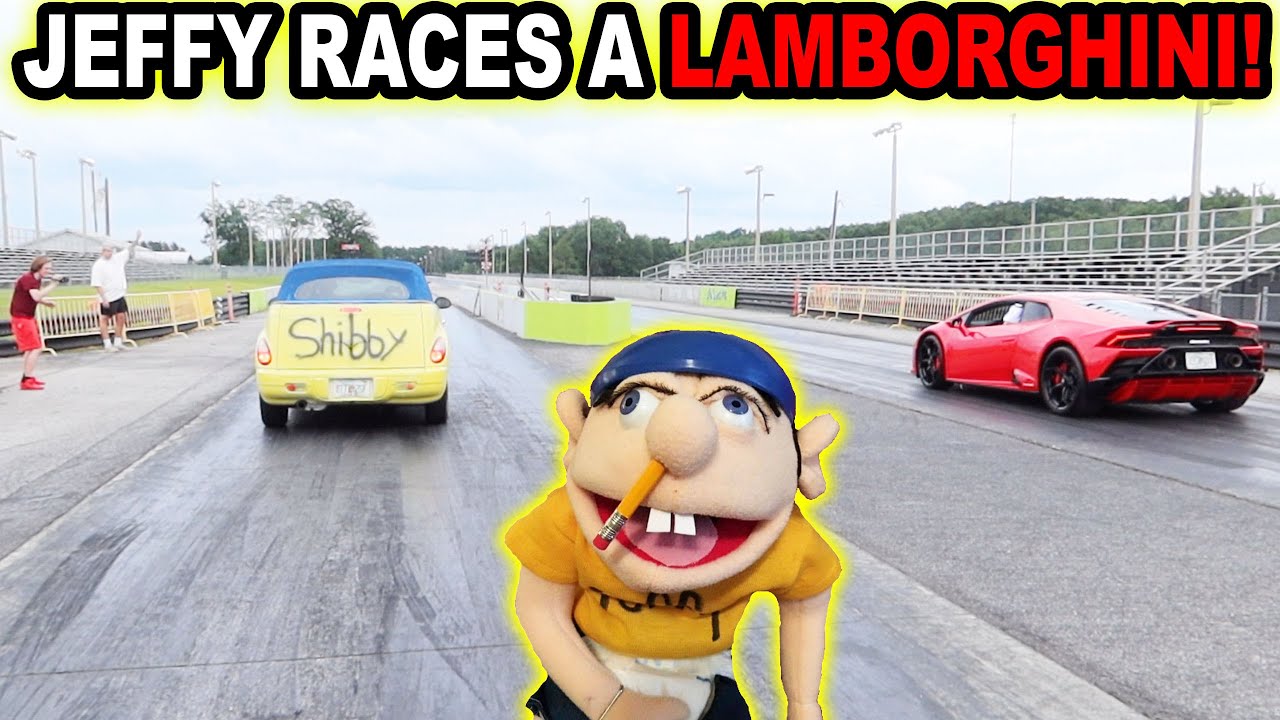 ДЖЕФФИ УЧАСТВУЕТ В ГОНКАХ НА LAMBORGHINI!