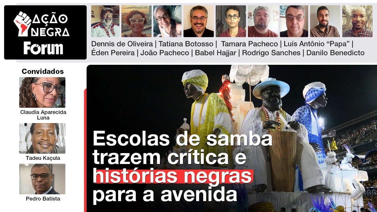 Escolas de samba trazem critica e histórias negras para a avenida | 21.02.26
