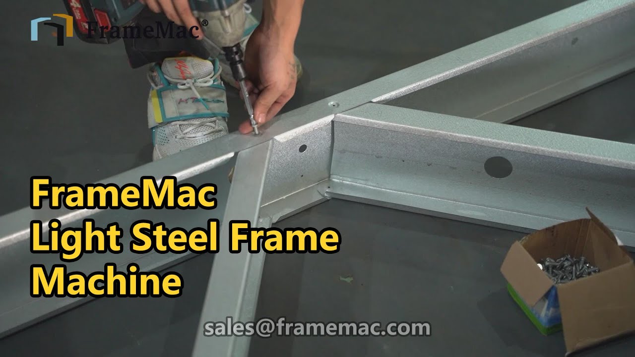 FrameMac Light Gauge Steel Frame Cold Formed Steel Machine