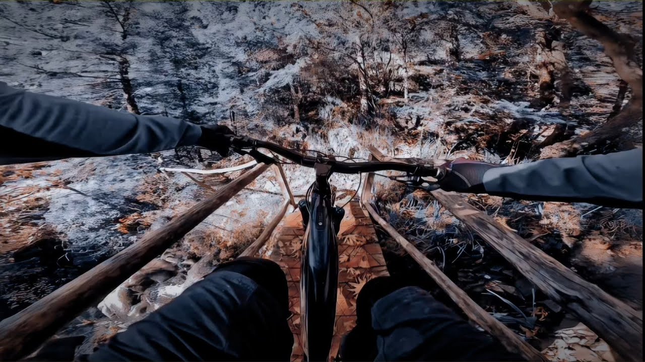 “Kravara Bike Park – Technical Descent on Rocks & Bridges”