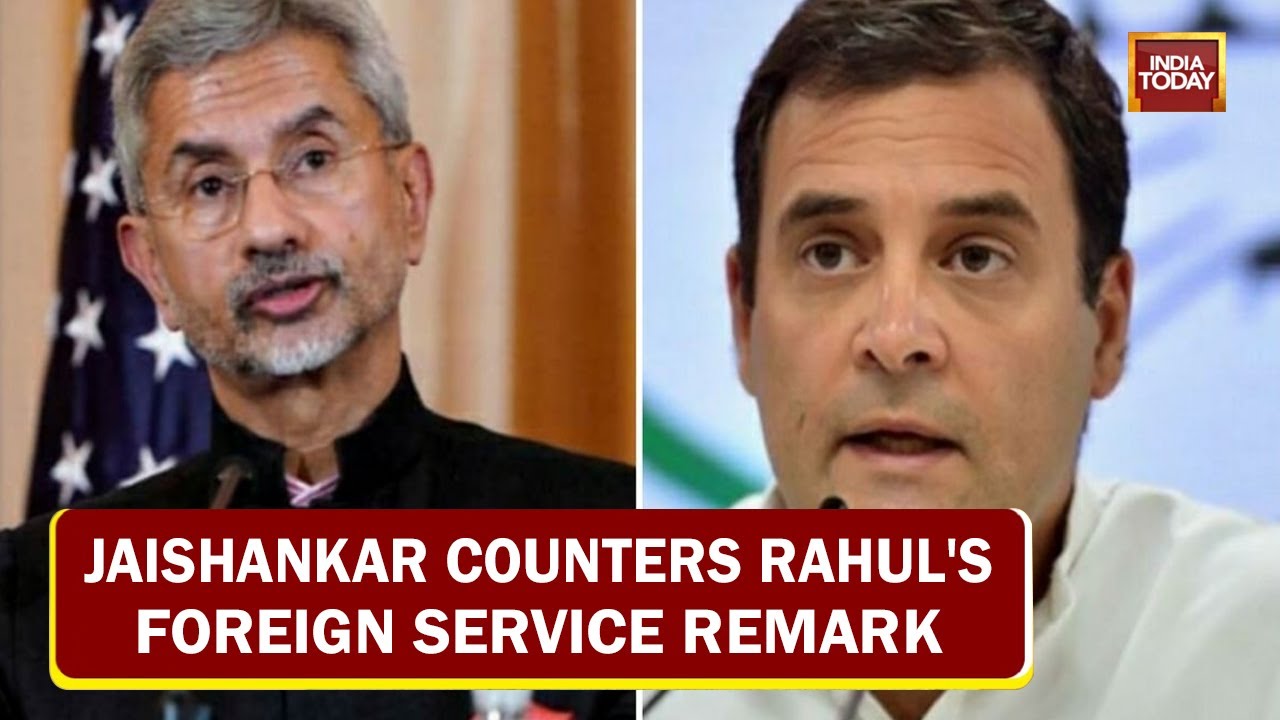 MEA Jaishankar Counters Rahul Gandhi&rsquo;s Foreign Services Remark | Centre Vs Rahul Gandhi