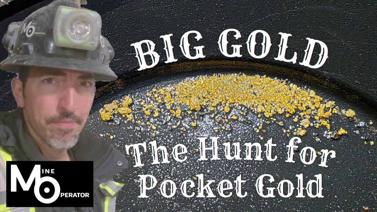 BIG GOLD The Hunt for Pocket Gold Part 3 #mineoperator #gold #adventure #exploration