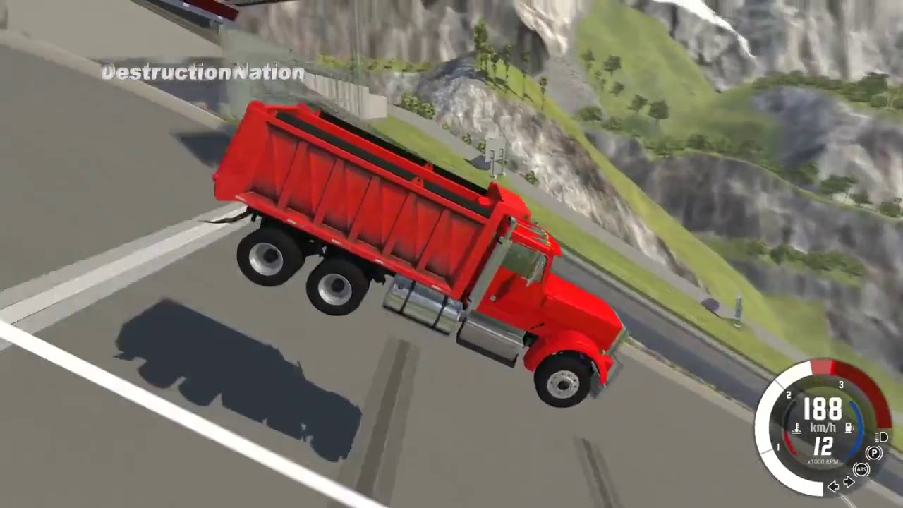 DestructionNation! High Speed Jumps_Crashes Compilation #54 - BeamNG Drive Satisfying Car Crashes