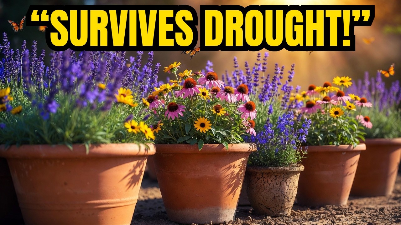 🌿Top 10 Drought-Tolerant Perennials That Thrive In Containers 🪴