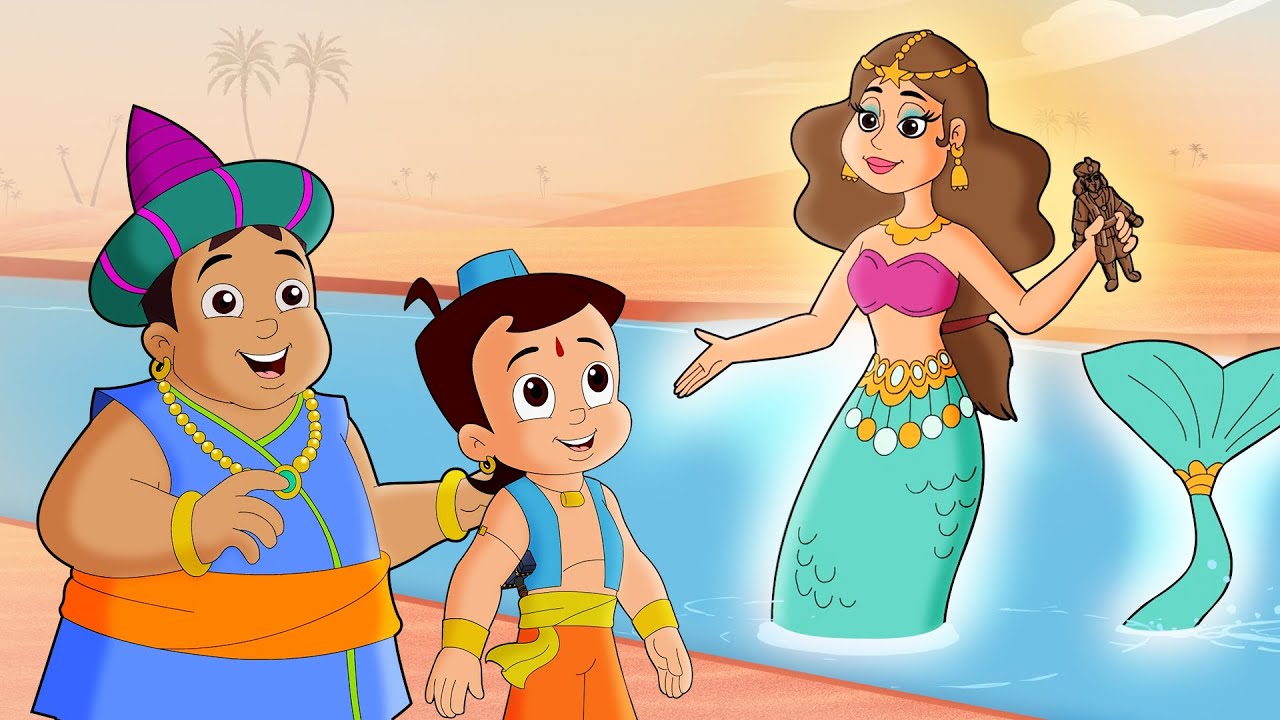 Kalia Ustaad - The Stranger Mermaid | रेगिस्तान की यात्रा | Chhota Bheem Cartoon in Hindi