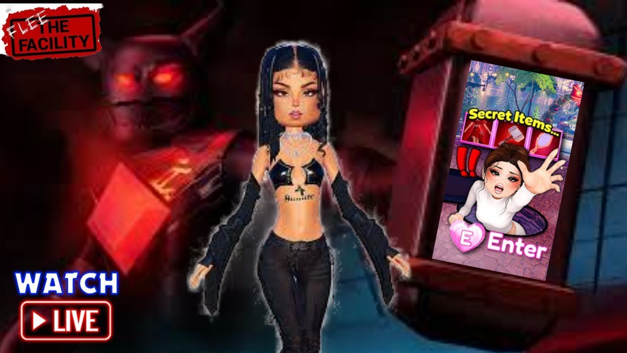 PLAYING DRESS TO IMPRESS FLEE THE FACILITY UPDATE + ROBLOX GAMES #roblox #dti