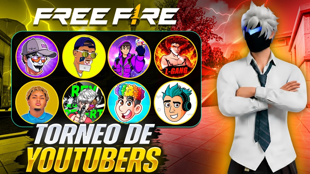 &iexcl;DIA 1 TORNEO 9NO ANIVERSARIO CON YOUTUBERS! 😱🔥 FREE FIRE