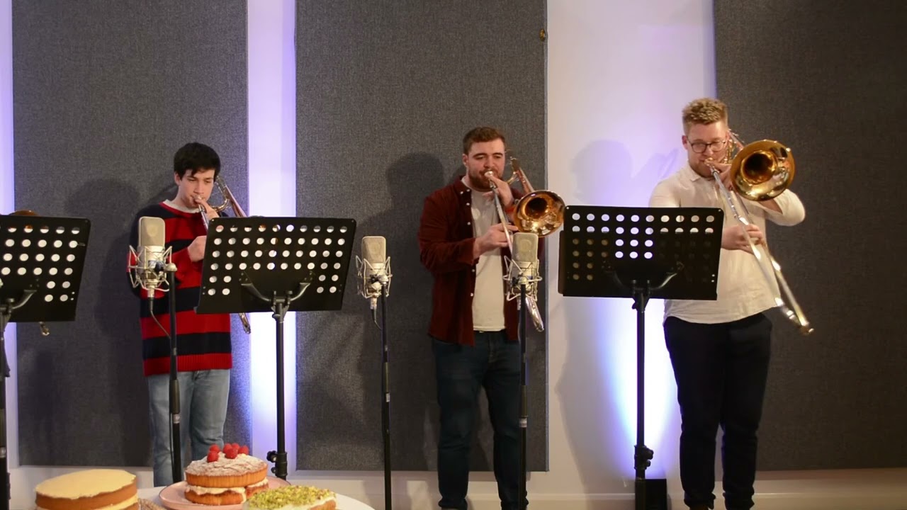 Bone-afide play the BAKE OFF theme tune - arr. Sam Every, ft. Jürgen & Benjamin Krauss!