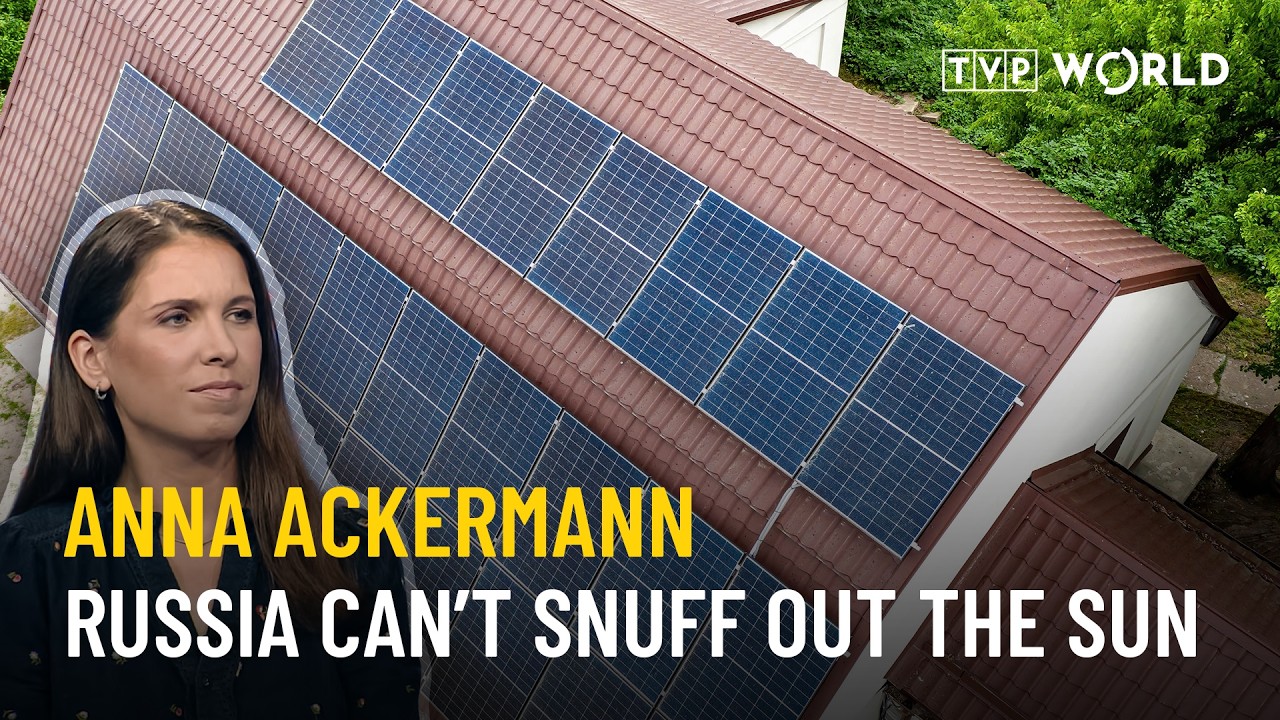 Ukraine turns to green energy as Russia pummels its infrastructure | Anna Ackermann