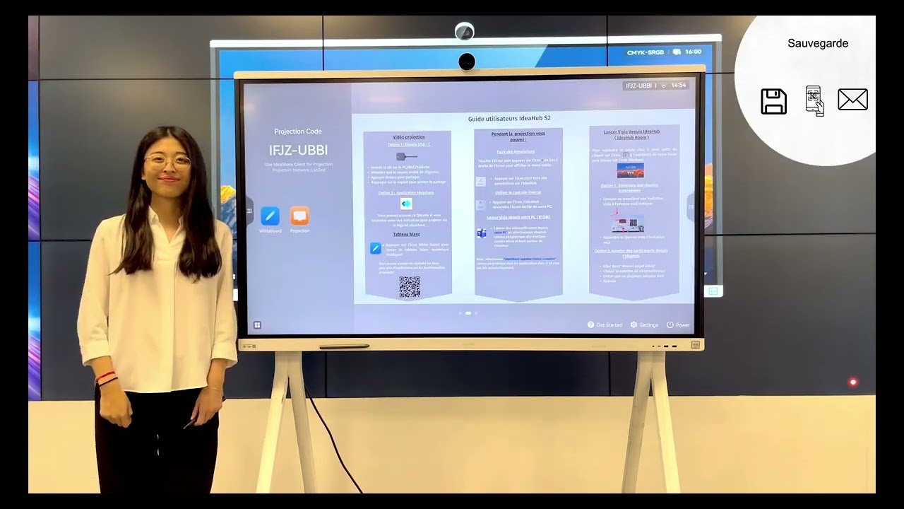 Démonstration Huawei IdeaHub