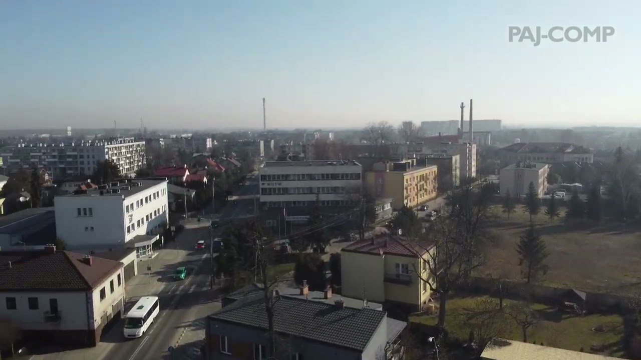 Rzut okiem na Wołomin z drona