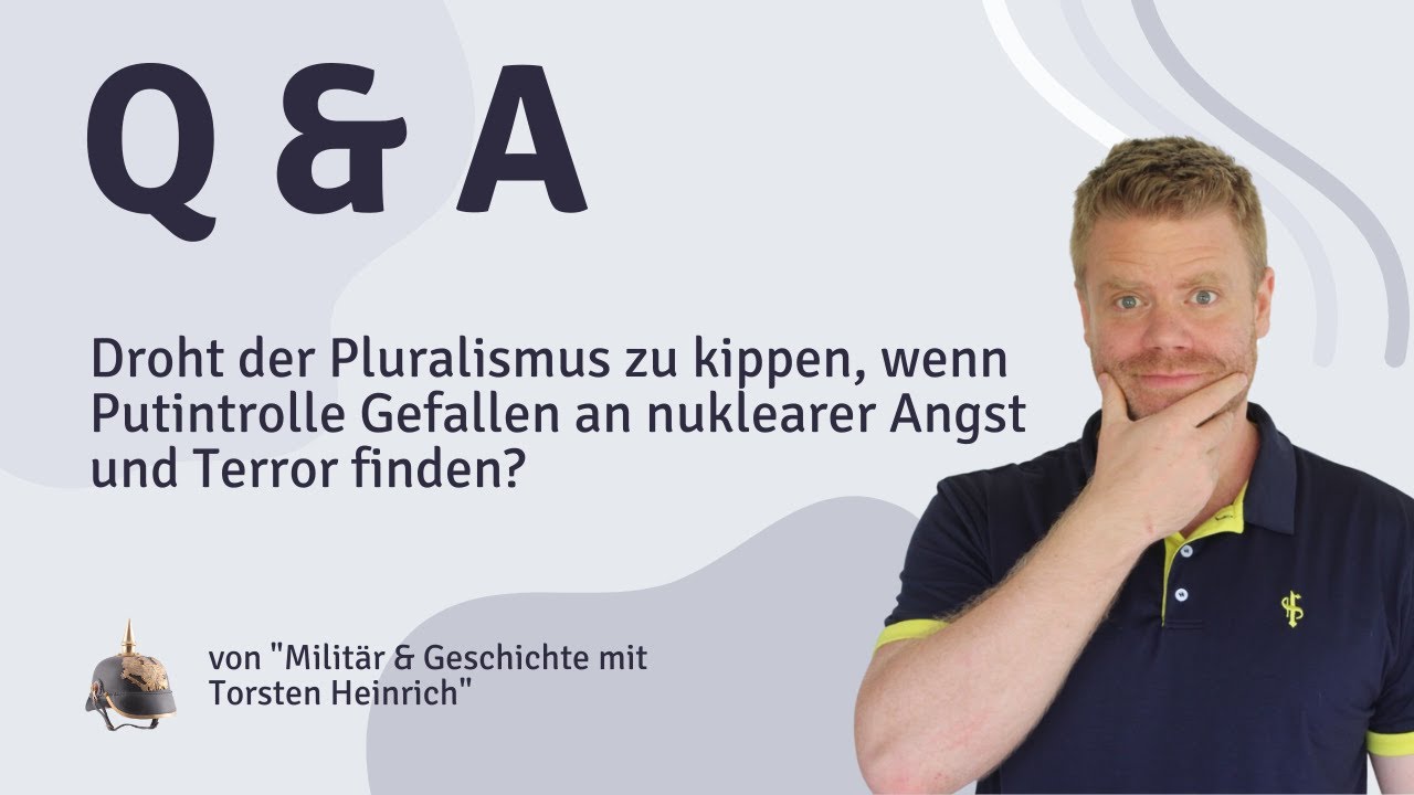 Droht der Pluralismus zu kippen, wenn Putintrolle Gefallen an nuklearer Angst und Terror finden?