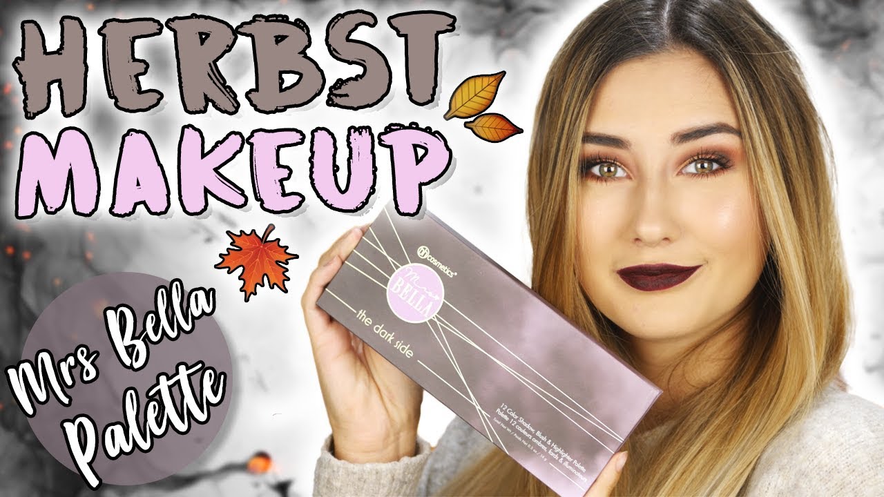 PERFEKTES HERBST MAKEUP 🍁| NEUE MRS BELLA PALETTE IM LIVE TEST 🤔| Sara Isabel