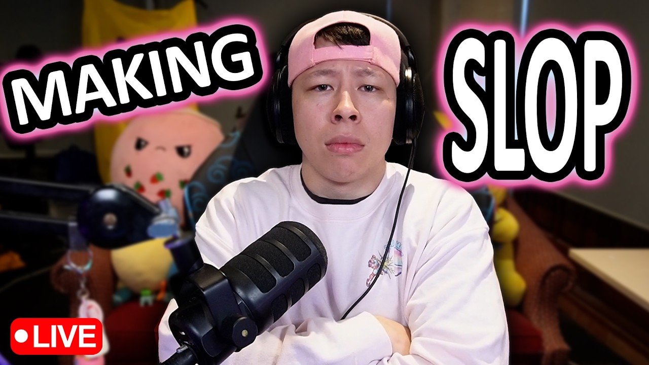 A VIDEO GAME LIVESTREAM.