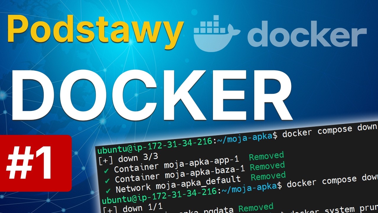 Docker od zera - Dockerfile, volumes, compose i sieci!