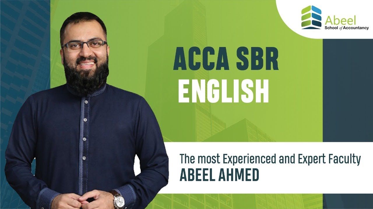 ACCA | ASA | Ethics In Sbr And Associate's Simple Approach - ENGLISH