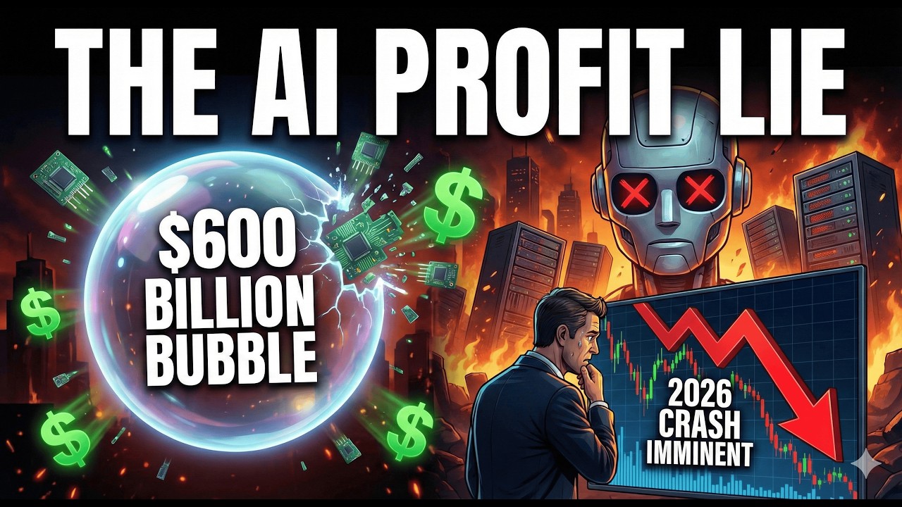 The AI Profit Lie Why the $600 Billion Bubble Bursts in 2026