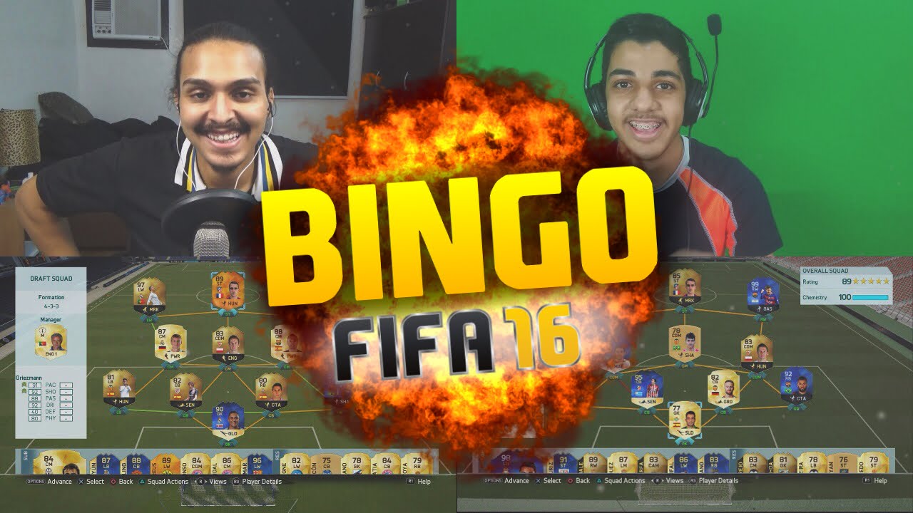 تحدي بينقو الدرافت مع احمد شوو..!!! فيفا 16 Fifa 16 BINGO I