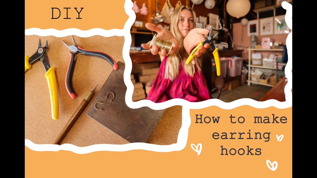 Easy Tutorial - How to Make your own earring hooks