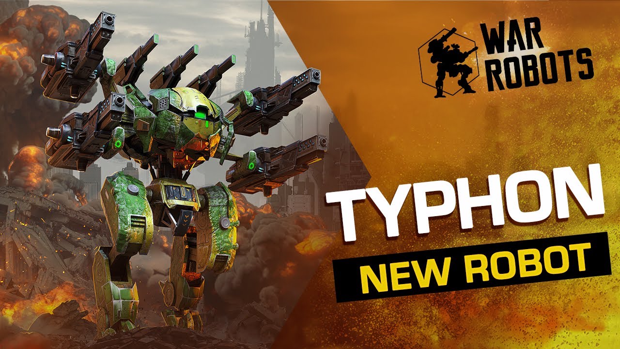 War Robots TYPHON, The Disruptor ⚡  NEW ROBOT Overview