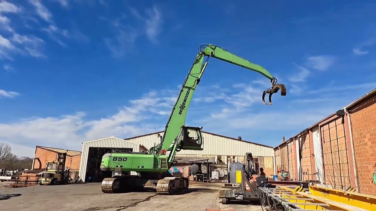 Used Sennebogen 850R 2008 Crawler excavator | equippo.com