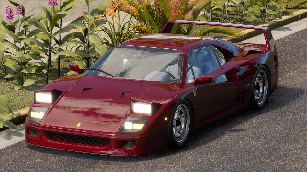 The Crew Motorfest - Ferrari F40 '87 Open World Gameplay.