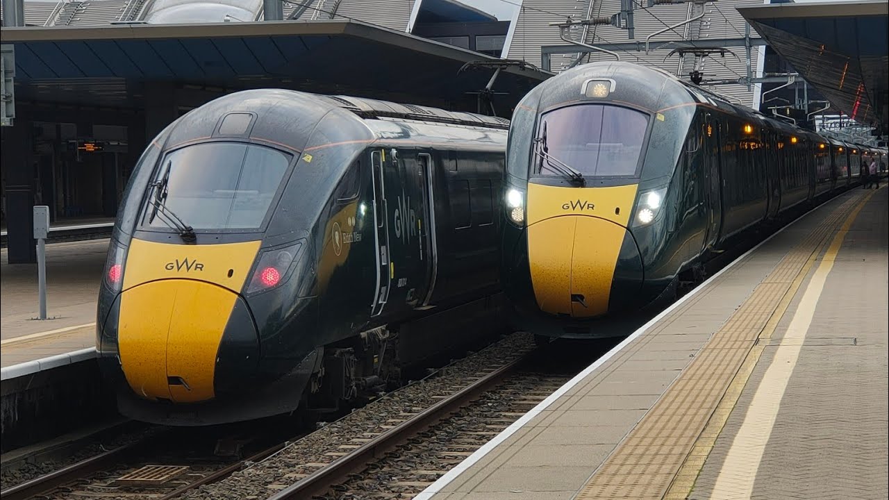 Trains at Reading - 27/09/2023