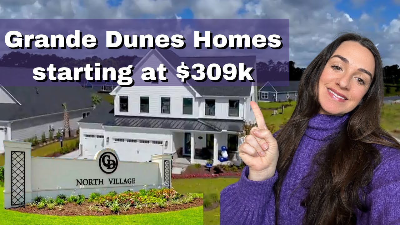 Grande Dunes North Village | New Build Home Community | Home Model Tours | North Myrtle Beach