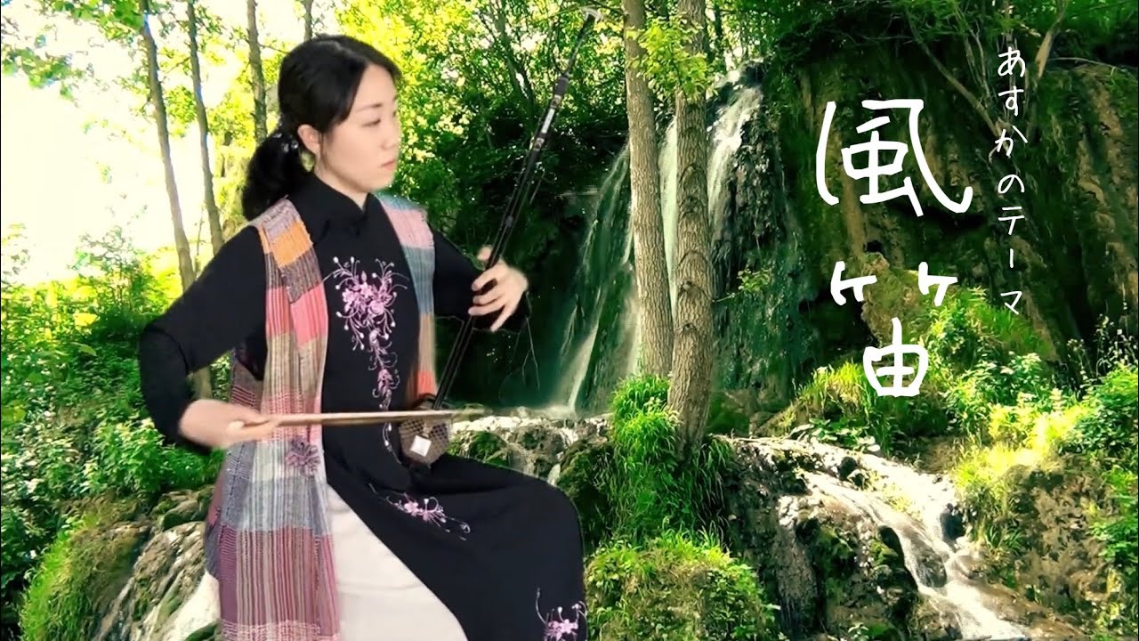 【二胡とピアノ】風笛　あすかのテーマ　NHK【にこまる】
