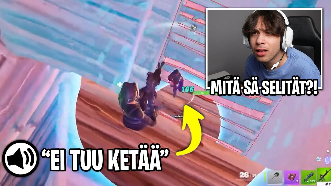 Tää turnaus meni RIITELYKS...