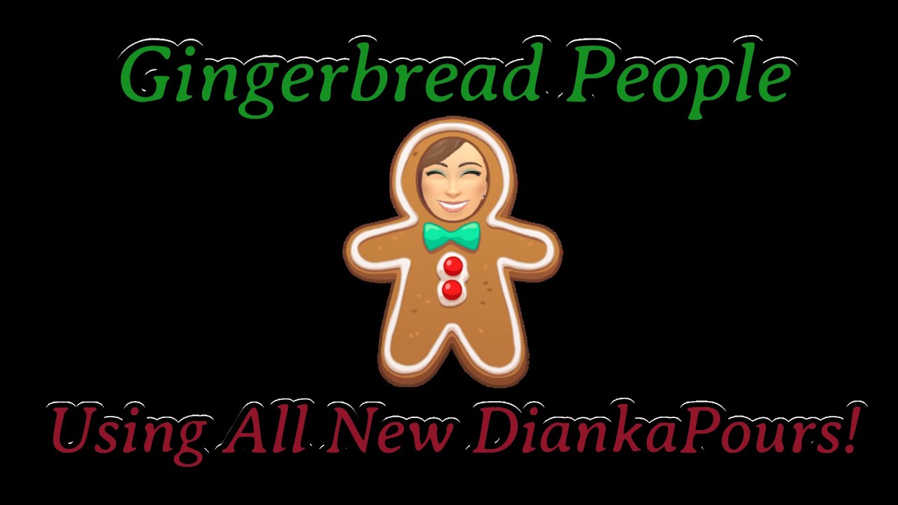 #996 All New Dianka Pours Colors To Try In The Gingerbread Man Mold!